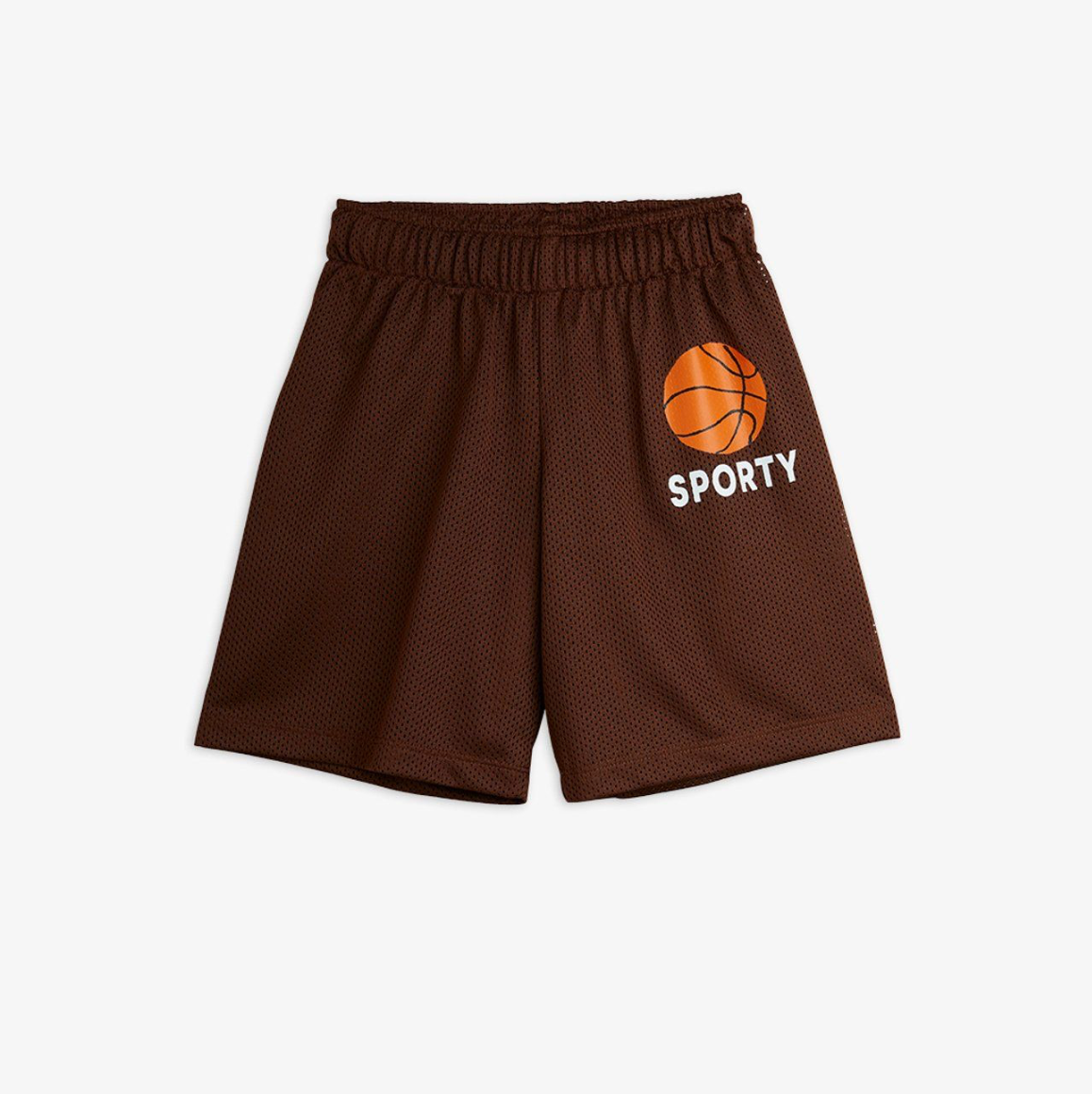 Basketball Mesh Shorts - Brown