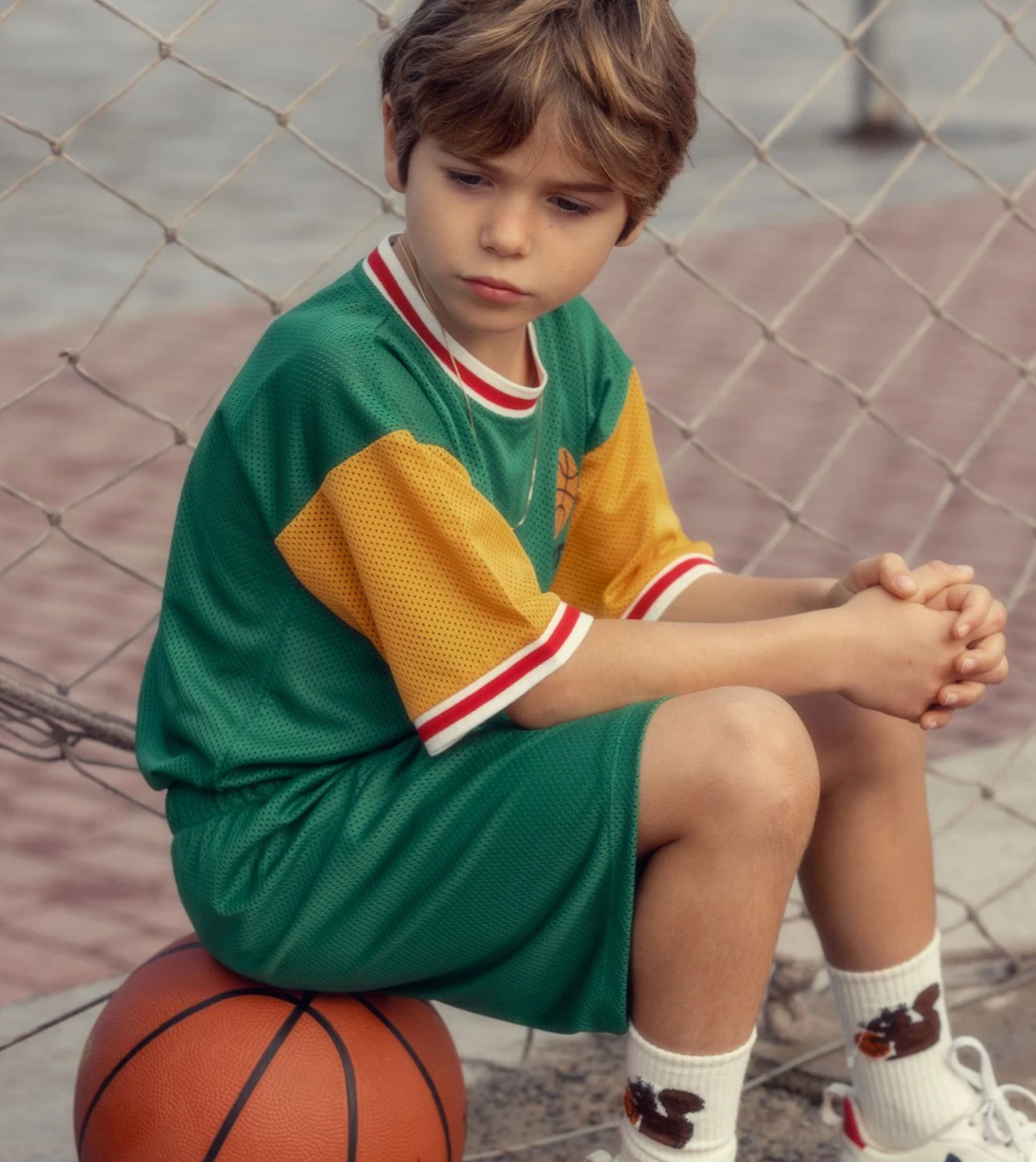Basketball Mesh Shorts - Green